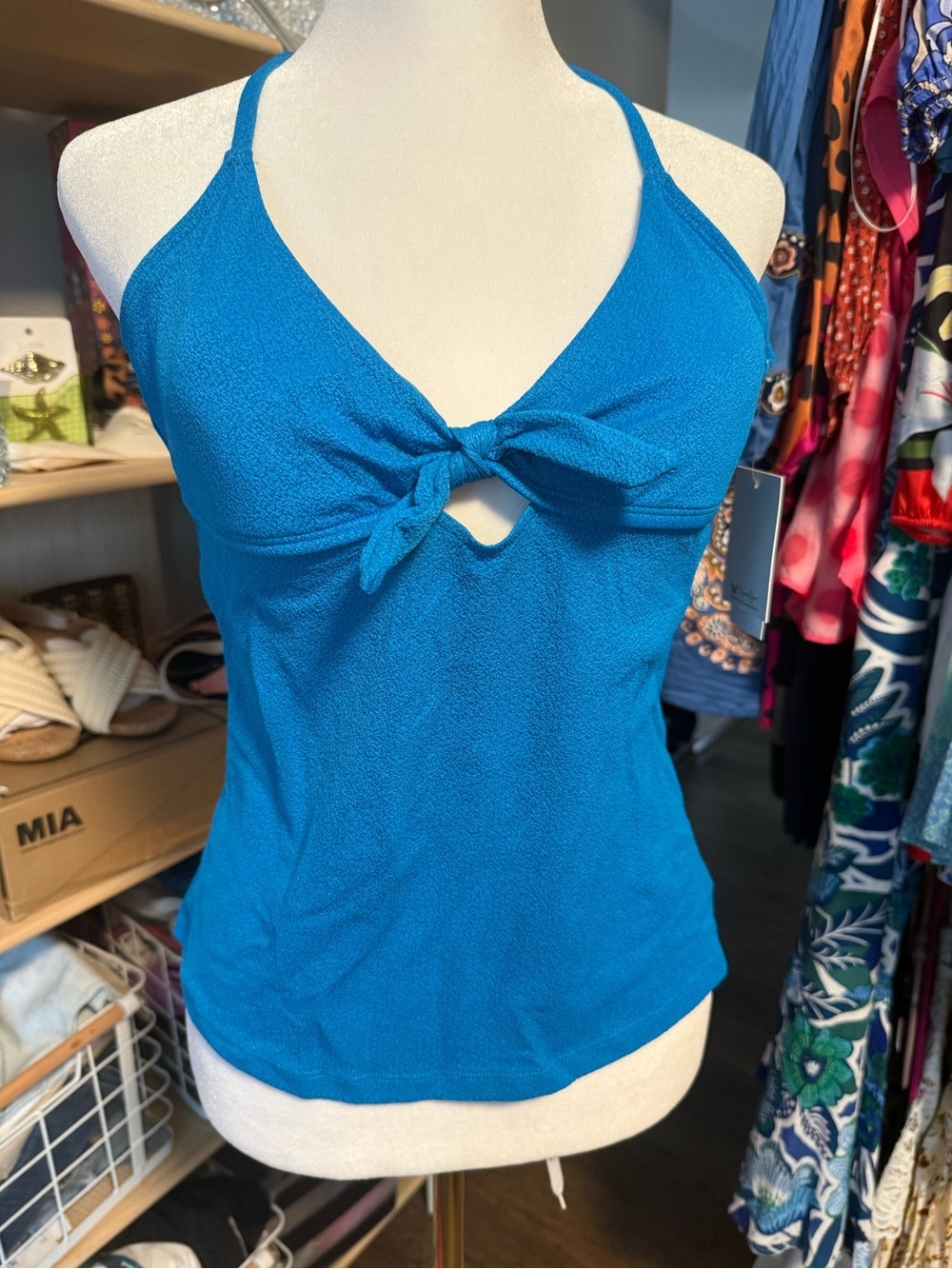 Jessica Simpson Textured Tankini Top – NWT